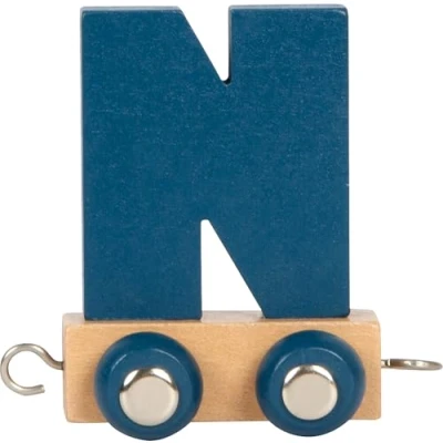 Afbeelding van Small Foot Houten Lettertrein Polar N