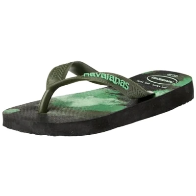 Afbeelding van Havaianas Top Photoprint, heren teenslippers, Zwart schuim