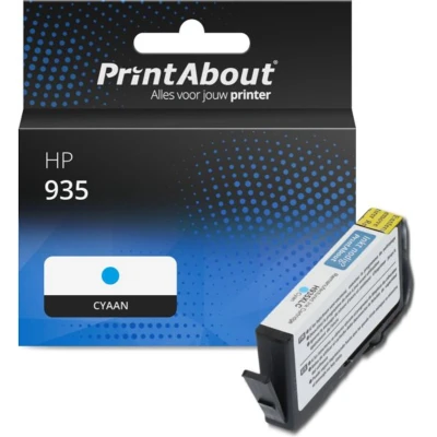 Afbeelding van Huismerk HP 935 (C2P20AE) Inktcartridge Cyaan