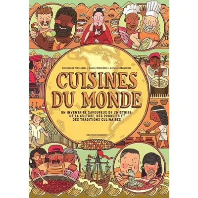 Afbeelding van Cuisines du monde un inventaire savoureux de l&#039;histoire l