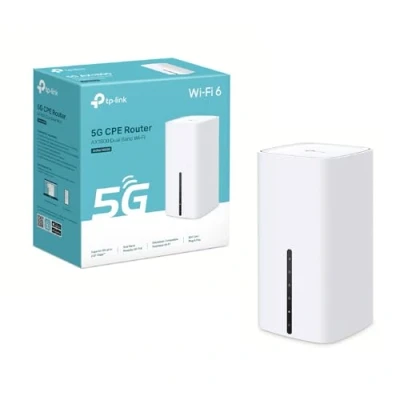 Afbeelding van TP Link Archer NX200 5G Wi Fi 6 AX1800 Mbps Router met SIM, Dual Band, Plug &amp; Play, Gigabit WAN/LAN poort, 4K QAM, Beamforming, 8 x 5G/LTE, 2 interne antennes, EasyMesh, HomeShield
