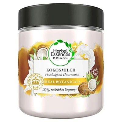 Afbeelding van Herbal Essences Coconut Milk Hydrate Mask 250ml haarmasker Vrouwen