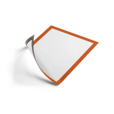 Afbeelding van Durable 486909 DURAFRAME MAGNETIC A4 4869 Magnetisch frame DIN Oranje (b x h) 238 mm 324 5 stuk(s)