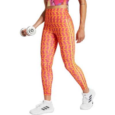 Afbeelding van adidas Performance x FARM Rio 7/8 Legging Dames Oranje XS