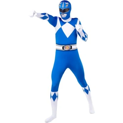 Afbeelding van Funidelia Power Ranger kostuum voor dames en heren, films bioscoop &amp; superhelden volwassenen accessoires Halloween, carnaval feesten. Maat XL