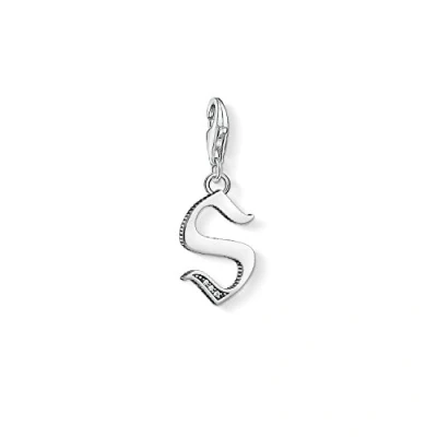 Afbeelding van Thomas Sabo Charm Club Hanger (Letter U) Zilver