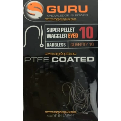 Afbeelding van Guru Super Pellet Waggler Barbless (10 pcs) Maat : 10