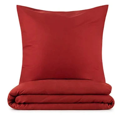 Afbeelding van Blumtal Evolon® Dekbedovertrek met Kussensloop Anti Allergisch Tegen huisstofmijt 140 x 200 cm 1 65 Donkerrood
