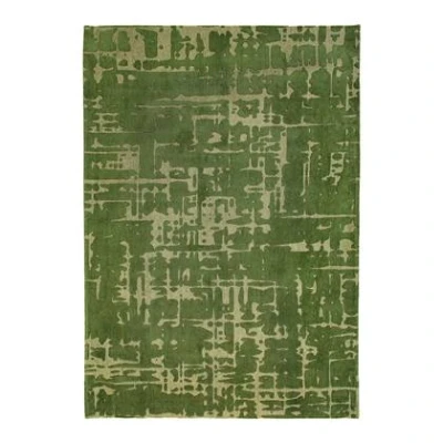Afbeelding van Vloerkleed Louis de Poortere Structures Baobab 9202 Perrier&#039;s Green 240x340 Tapijt