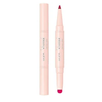 Afbeelding van Pupa Vamp! Creamy Duo Contouring Lip Pencil &amp; Shiny Lipstick Cherry Red 012