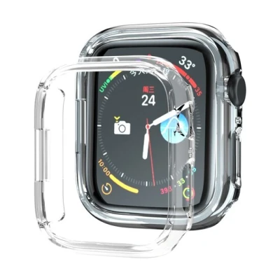 Afbeelding van Apple Watch Hard case 45mm Transparant Geschikt voor