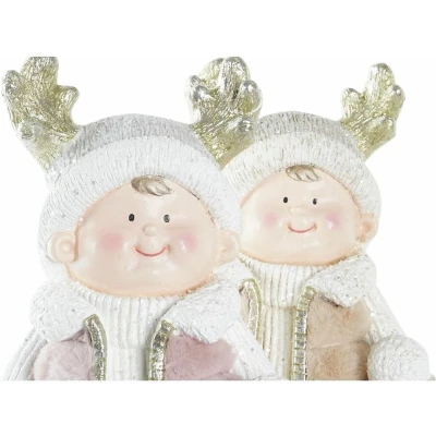 Afbeelding van Kerstversiering DKD Home Decor Kinderen Magnesium (20,5 x 18 49,5 cm) (2 Stuks)