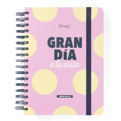 Afbeelding van Mr. Wonderful Wonder Schoolagenda 2025 26 met dagorganisatie
