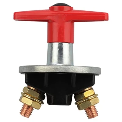 Afbeelding van Schakelaar uitschakeling isolator batterij circuit, 12 V 60 300 A universele vaste sleutelbatterij voor auto ontkoppel de vermogensisolator noodschakelaar auto, boot