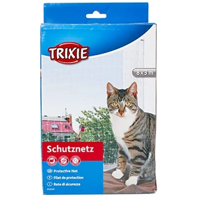 Image de Trixie 44343 Filet de protection Transparent 8 x 3 m