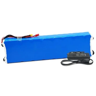 Afbeelding van 36 V 10 Ah lithiumbatterij voor elektrische scooter met 42 2 A oplader, BMS beschermkaart e bike motor, 200 W, 300 500 750 V, Ah, XT30