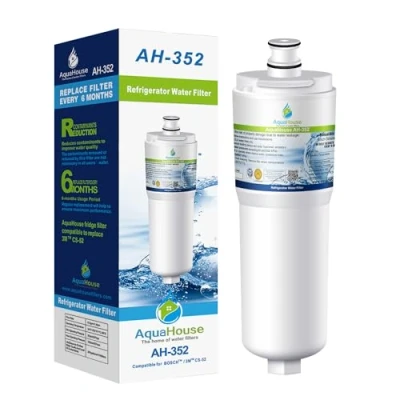 Afbeelding van AquaHouse AH 352 waterfilter compatibel voor Bosch/Neff/Siemens koelkast 3M CS 52, 452, 51, 640565, 5586605