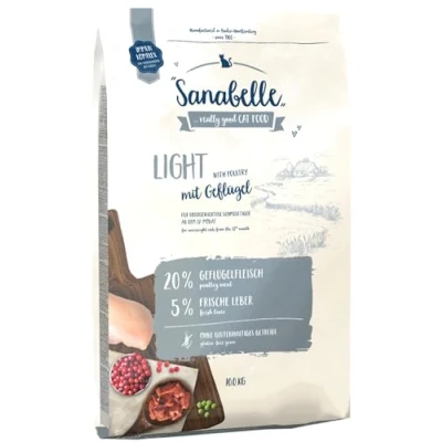 Afbeelding van Sanabelle Light Kattenvoer voor katten met overgewicht, 6 x 400 g