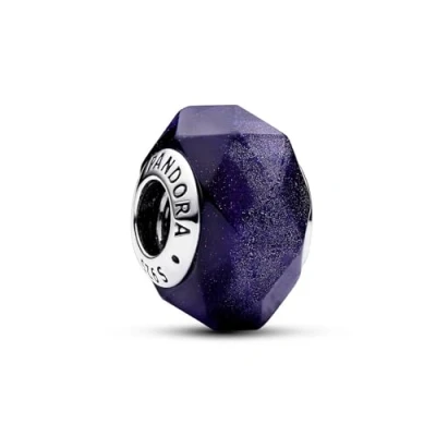 Afbeelding van Pandora Moments Hartvormige bedel van Sterling zilver met mat rood Murano glas en 24 karaats bladgoud, zilver, Geen edelsteen