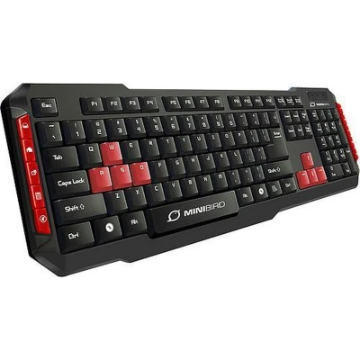 Afbeelding van MiniBird Gonolek Bedraad Toetsenbord Qwertz CH