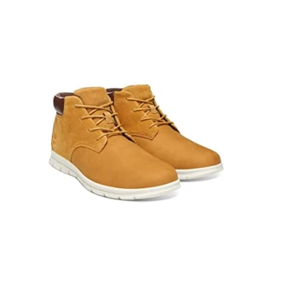 Afbeelding van Timberland Graydon Chukka Basic Herenlaarzen, Nubuck geel (Wheat Nubuck)