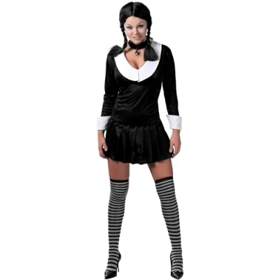 Afbeelding van Fiestas Guirca Dead school girl dames jurk maat L (42 44)