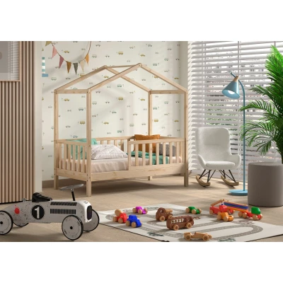 Afbeelding van Vipack Dallas peuterbed huisbed 70x140 Naturel