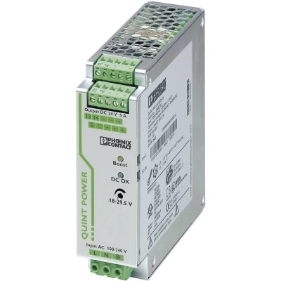 Afbeelding van Phoenix Contact QUINT PS/1AC/24DC/5 DIN rail netvoeding 24 V/DC 5 A 120 W Aantal uitgangen: 1 x Inhoud: stuk(s)