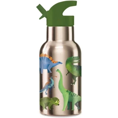Afbeelding van Crocodile creek rvs thermosfles dino world 400 ml