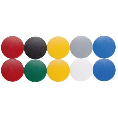 Afbeelding van MAUL magneet Solid 24mm trekkracht 600gr doos 10 assorti magneten