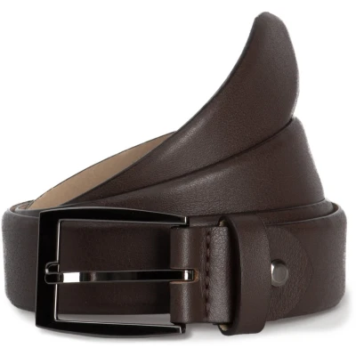 Afbeelding van K up Klassieke, regelbare riem met een afgeronde boord KP816 Dull Brown