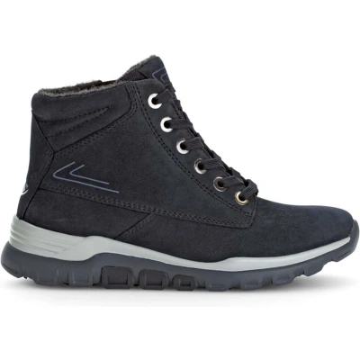 Afbeelding van Gabor Rollingsoft Snowboots, Dames, Maat: 39, Blau Leer en textiel