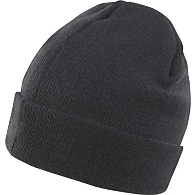 Image de Result Bonnet tricoté Thinsulate (3M 40g) Adulte unisexe (Taille unique) (Noir) UTBC2064