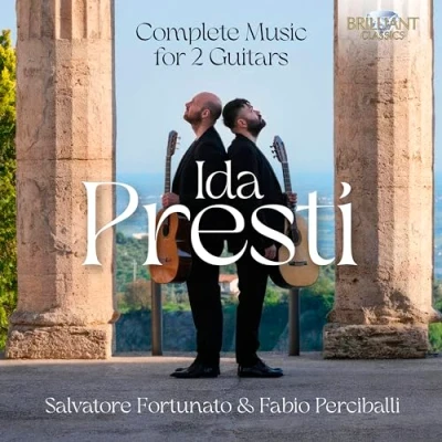 Afbeelding van Salvatore Fortunato &amp; Fabio Perciballi Presti: Complete Music For 2 Guitars (CD)