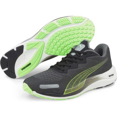 Afbeelding van PUMA Velocity Nitro 2 Hardloopschoenen voor heren, Donkerzwart 01