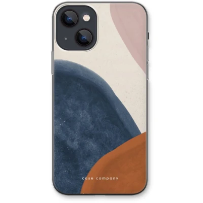 Afbeelding van Case Company® hoesje geschikt voor iPhone 13 Geo #1 Soft Cover Telefoonhoesje Bescherming aan alle Kanten en Schermrand
