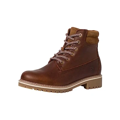Afbeelding van Tamaris Snowboots, Dames, Maat: 37, Brown Leer