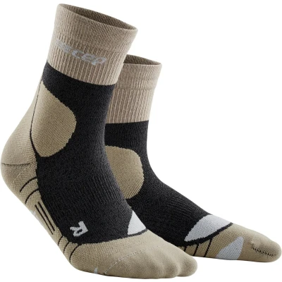Afbeelding van CEP Hiking Merino Mid Cut Compressiesokken Sand