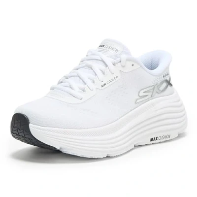 Afbeelding van Skechers MAX Cushioning Endeavour Sneakers laag, Dames, Maat: 39, White/black Textiel