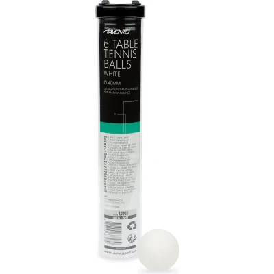Afbeelding van Avento Tafeltennisballen 6 stuks PP Wit