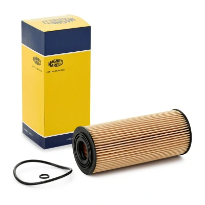 Afbeelding van MAGNETI MARELLI 152071758807 Oliefilter Filter insert VOLKSWAGEN: Golf 4, Sharan I, Bora Saloon, AUDI: A4 B7 Avant, B6 B6/B7 Convertible