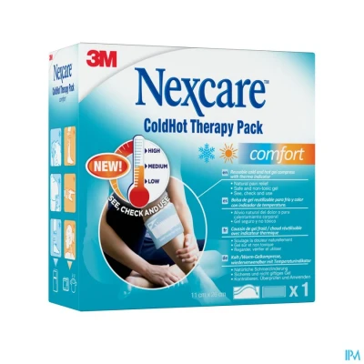 Image de N1571ti dab Nexcare Coldhot Therapy Pack Comfort Indicateur Zone Température, 260 Mm X 110