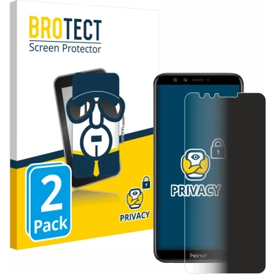 Afbeelding van BROTECT privacy screenprotector voor Honor 9 Lite Folie Beschermfolie Blauwlichtfilter (2 Stuks)