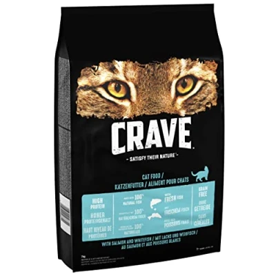 Afbeelding van Crave Kat Droogvoer Adult met Zalm &amp; Witvis Kattenvoer 7 kg