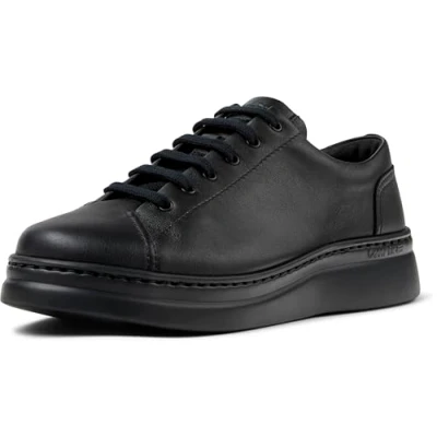Afbeelding van Camper runner, dames sneakers, zwart.