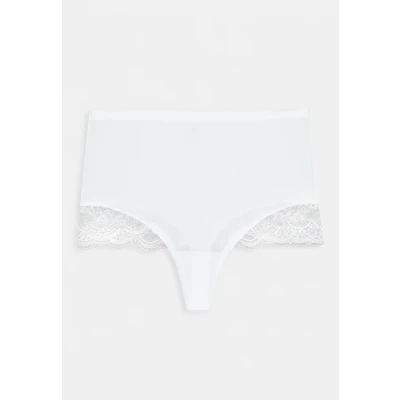 Afbeelding van Magic Bodyfashion Dream HI Thong String, Dames, Maat: Small, Snow white