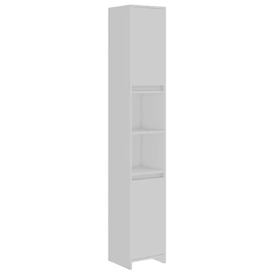 Image de vidaXL Armoire de salle bain Blanc 30x30x183,5 cm Bois d&#039;ingénierie802597