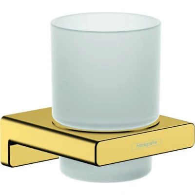 Afbeelding van Hansgrohe AddStoris tandenborstelhouder Polished Gold