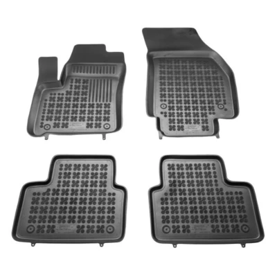 Afbeelding van REZAW PLAST 200513 Vloermatset Rubber voor en achter Zwart OPEL: Meriva B, A