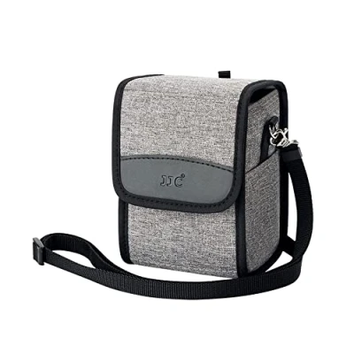 Afbeelding van JJC Compacte reishoes voor Fujifilm X100VI X100V X100T camera Sony a6700 a6600 a6500 a6400 a6100 w 16 50 mm lens Canon EOS M5 M50 EF M 22 Nikon Z30 Z50 GRIII voor, grijs., Compact